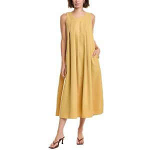 Abbey Womens Solid Maxi Dress, Green